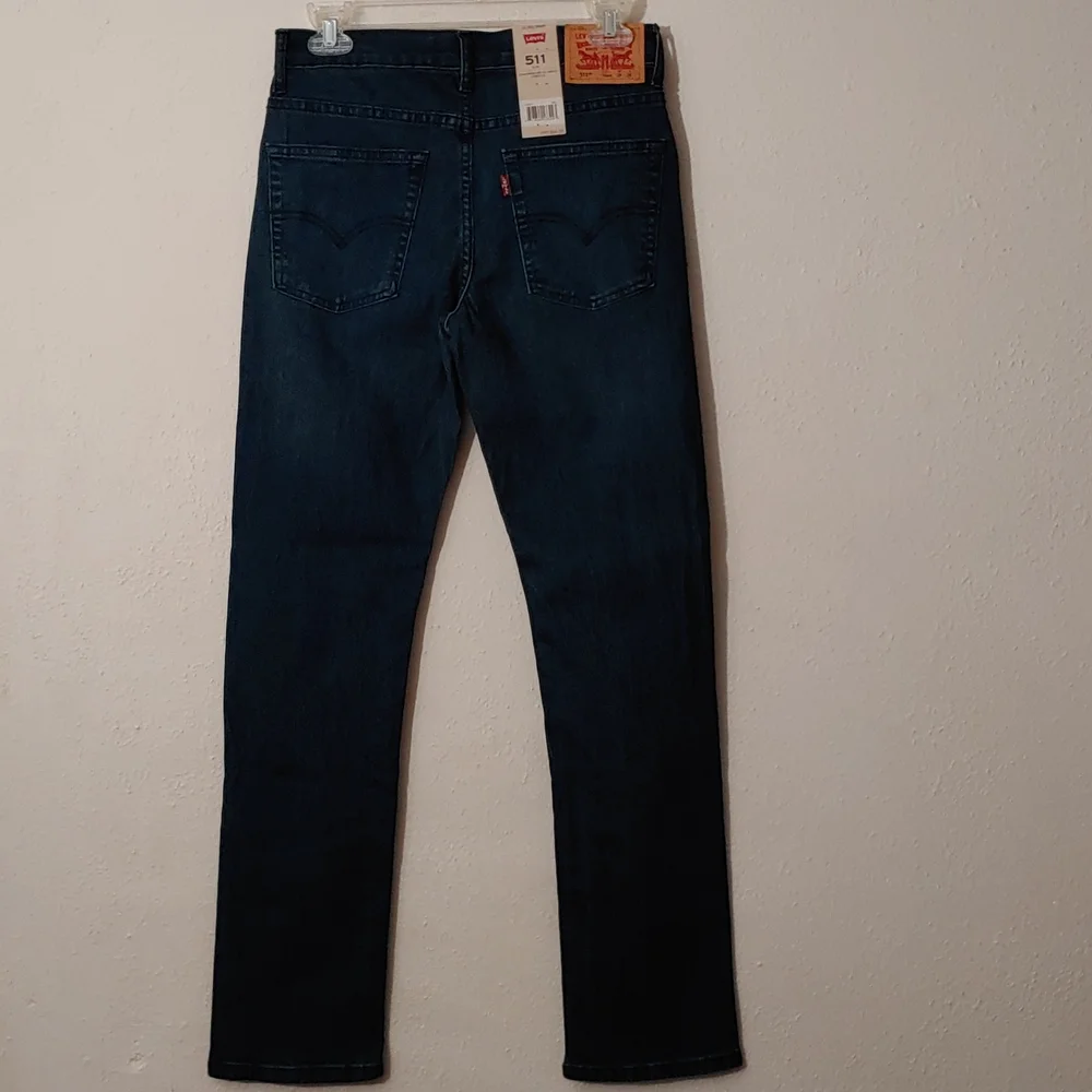 Levi's 511 Boys Size 16 Regular Slim Fit Jeans NWT
